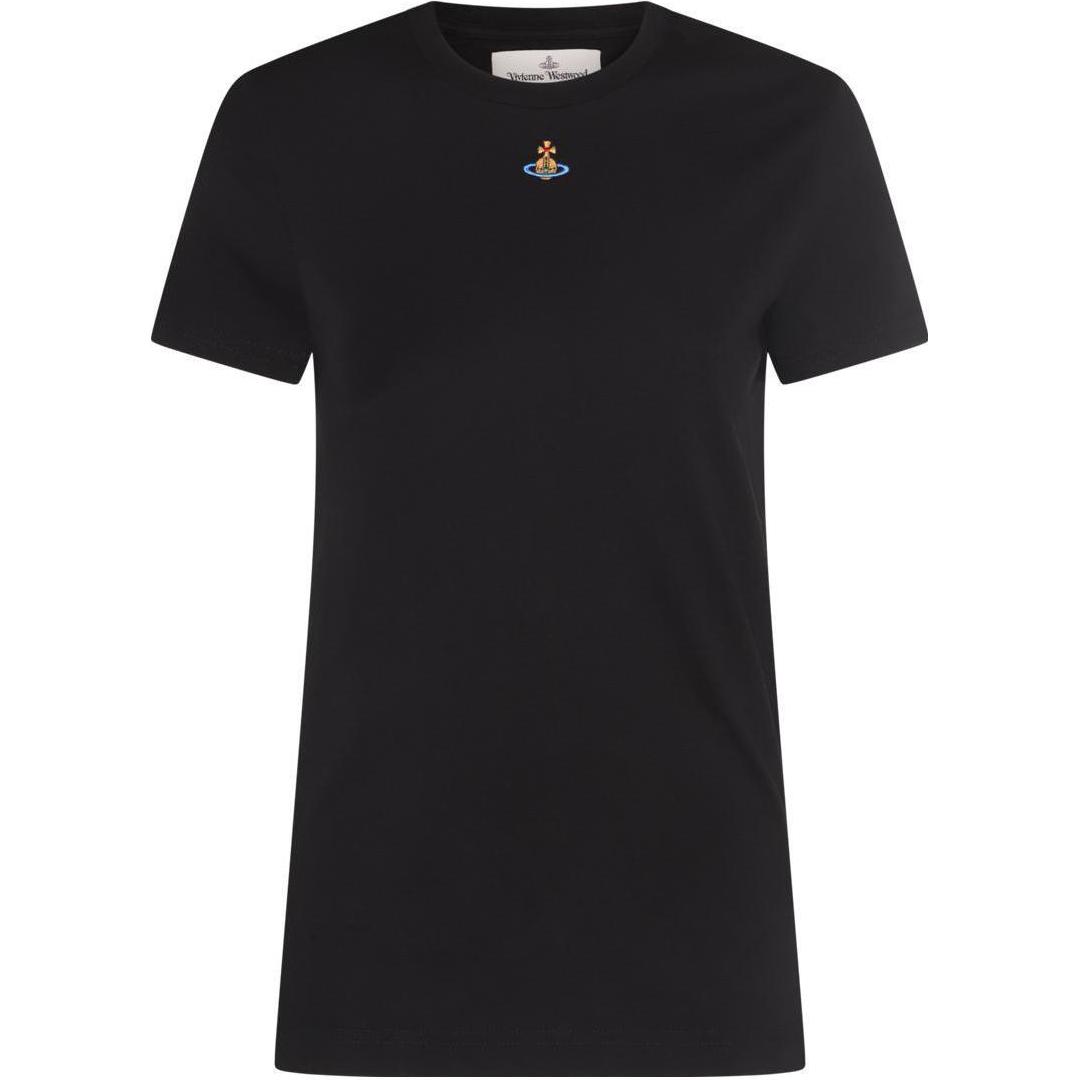 Vivienne Westwood Graphic Print Crewneck T-Shirt Men’s Black 3G010017J001MN401
