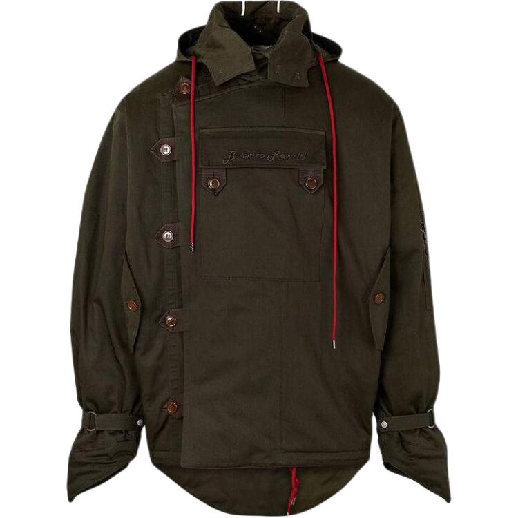 Vivienne Westwood Hooded Letter Embroidery Long-Sleeve Jacket 2203000AW006QM402