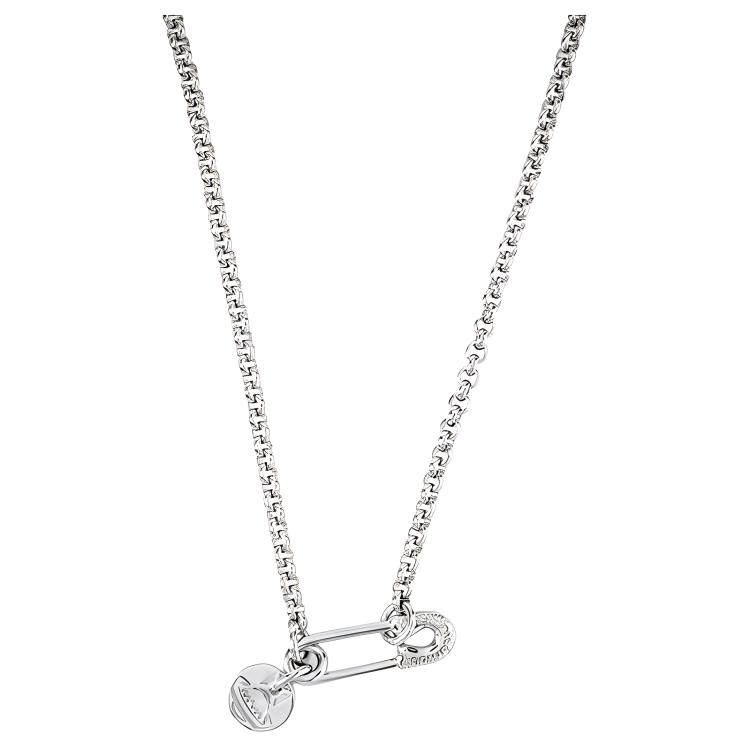 Vivienne Westwood IMOGENE Paperclip Necklace Silver Brass Unisex. 6301010B02P019P019