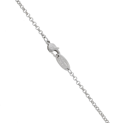 Shop 薇薇安·威斯特伍德Kitty吊墜項鍊 男女情侶設計 銀色 630203BT02Q125