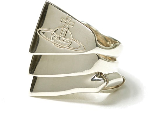 Anillo de Plata 925 Vivienne Westwood Knuckleduster - Diseño Unisex para Parejas. 64010002W004W004 Order Anillo de Plata 925 Vivienne Westwood Knuckleduster - Diseño Unisex para Parejas. 64010002W004W004