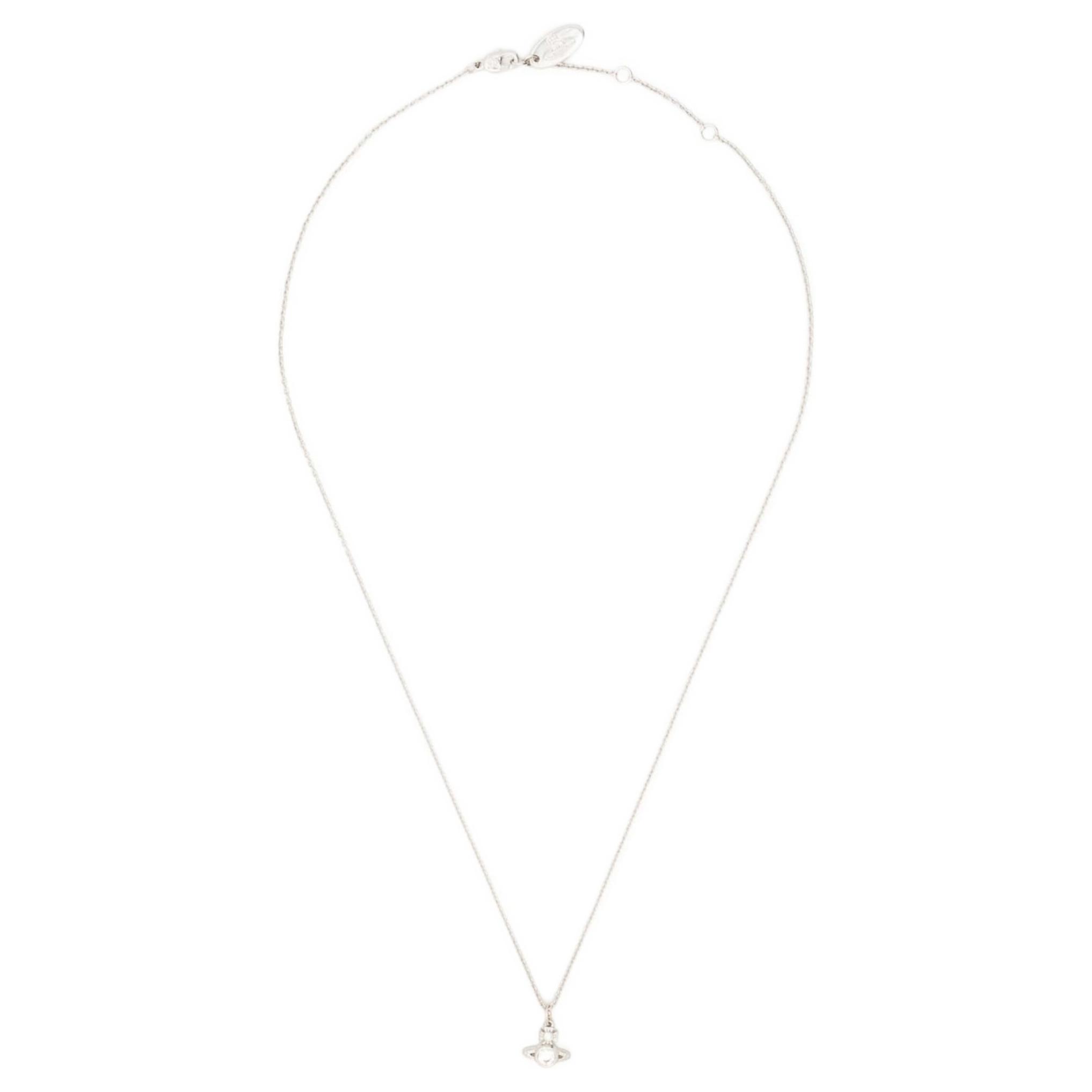 Lookbook 薇薇安·魏斯伍德女性純銀標誌設計黃銅項鍊 63020278