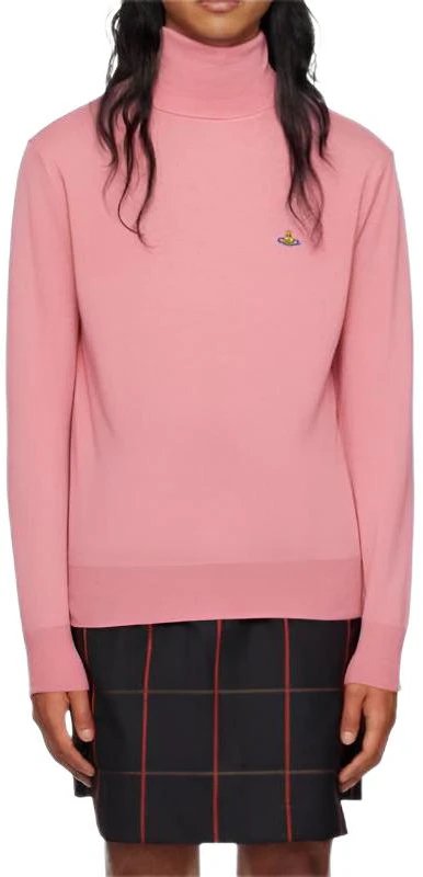 vivienne-westwood-logo-print-high-neck-sweatshirt-pink-2701000-t-y0006-g401