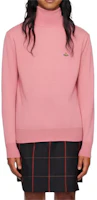 Vivienne Westwood Logo Print High-Neck Sweatshirt Pink 2701000T-Y0006-G401 Vivienne Westwood Logo Print High-Neck Sweatshirt Pink 2701000T-Y0006-G401