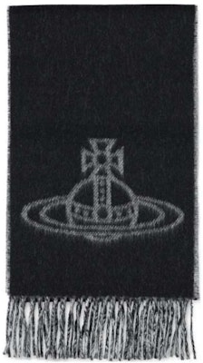 Bufanda Unisex Vivienne Westwood de Lana con Logo Negro/Rosa 81030006W00ZHN401 Order Bufanda Unisex Vivienne Westwood de Lana con Logo Negro/Rosa 81030006W00ZHN401