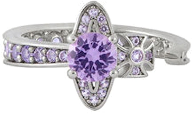 薇薇安·魏斯伍德Maitena土星椭圆戒指-循环银配锆石水晶 8050889596783 Buy 薇薇安·魏斯伍德Maitena土星椭圆戒指-循环银配锆石水晶 8050889596783