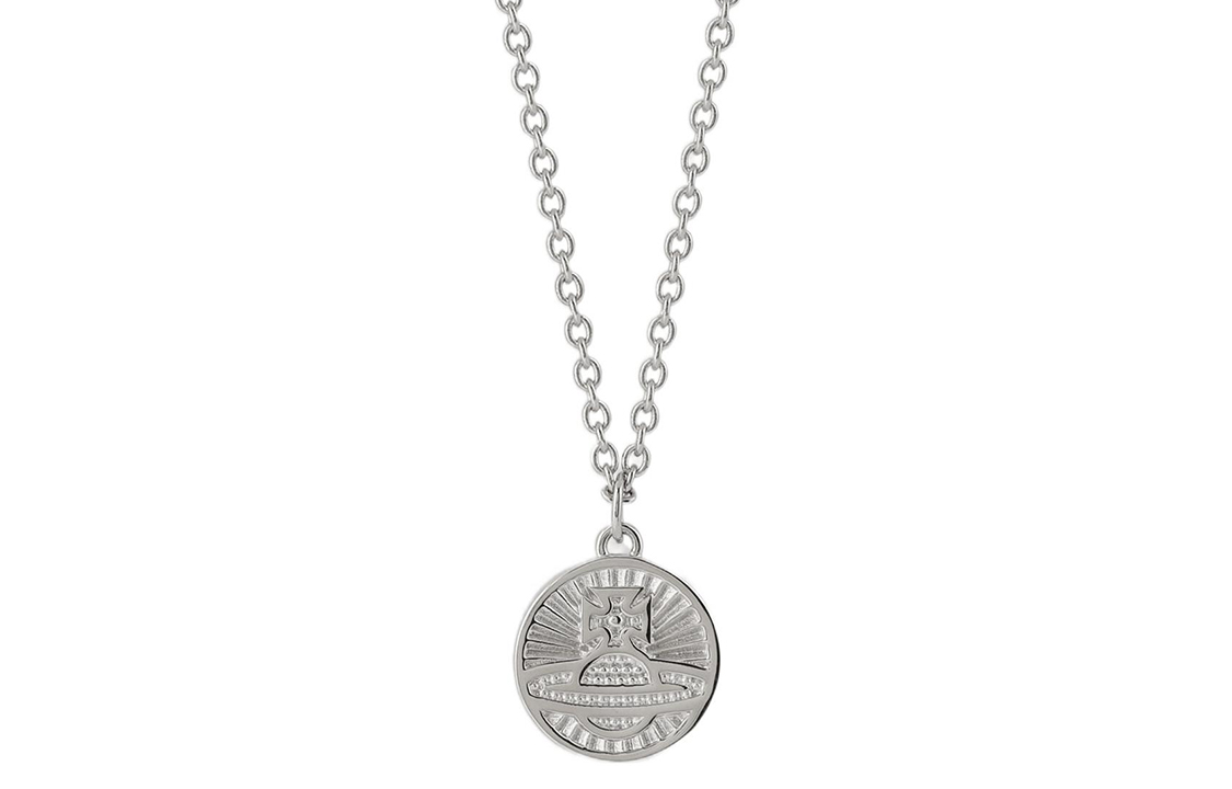 Vivienne Westwood MAN Richmond Pendant Round Brass Necklace for Men. 63020301W004W004 圖 2