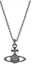 Buy Kalung Liontin Vivienne Westwood Mayfair Bas Relief Gunmetal Kristal Ungu. 8050889826996