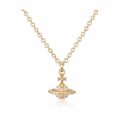 Vivienne Westwood Mayfair Gold Orb Pendant Necklace Unisex Couples Jewelry. 63020051-R115-MYR115
