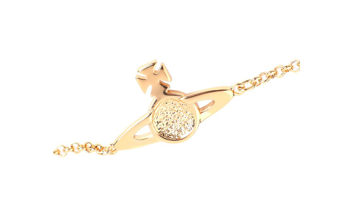 Vivienne Westwood Neil Saturn Porcelain Bracelet Unisex Gold/White Couple Design. 61020210-02R281-CN 圖 7