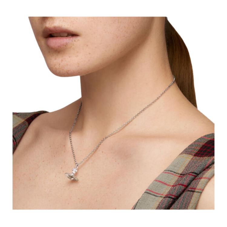 Vivienne Westwood Orb Design Silver Brass Necklace for Men. 8050889136323 圖 5