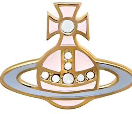 Vivienne Westwood 金色女性專屬黃銅星球圖案耳環 6201035U-02R808 Shop Vivienne Westwood 金色女性專屬黃銅星球圖案耳環 6201035U-02R808