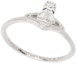 Order Anillo Unisex Plateado Vivienne Westwood Oslo Saturno Grabado Plata Reciclada 925. 241314M147037