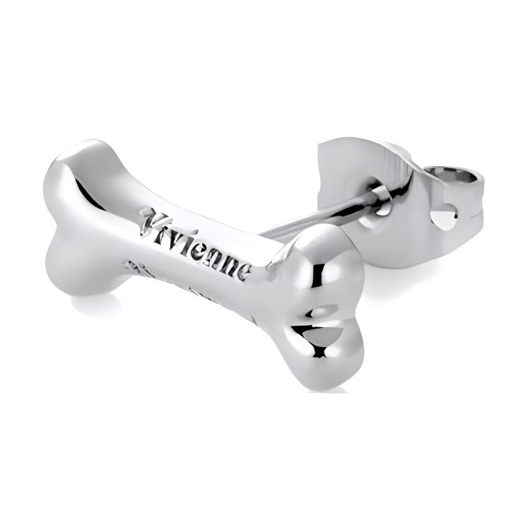 Vivienne Westwood OTHO Bone Single Earring Brass Silver  Edition 62010050