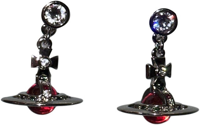 Vivienne Westwood 小型土星吊墜耳環 男女款 銀色黃銅款式 s2020086-02p533 Buy Vivienne Westwood 小型土星吊墜耳環 男女款 銀色黃銅款式 s2020086-02p533