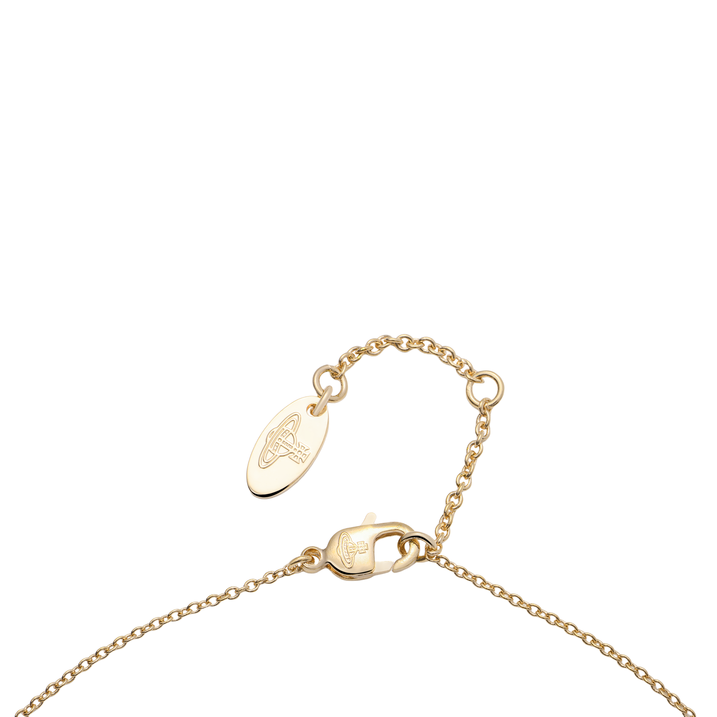 Vivienne Westwood Petra Pearl Heart Necklace Brass Purple Gold Unisex Couple. 6302010302R608R608 圖 5