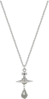 Vivienne Westwood 銀色標誌項鍊 男女情侶設計 黃銅材質 8050889845058 Buy Vivienne Westwood 銀色標誌項鍊 男女情侶設計 黃銅材質 8050889845058