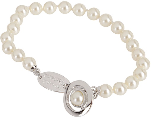 薇薇安·魏斯伍德 Simonetta 琺瑯細節立體金屬串珠男女手鍊 6102017402W Order 薇薇安·魏斯伍德 Simonetta 琺瑯細節立體金屬串珠男女手鍊 6102017402W