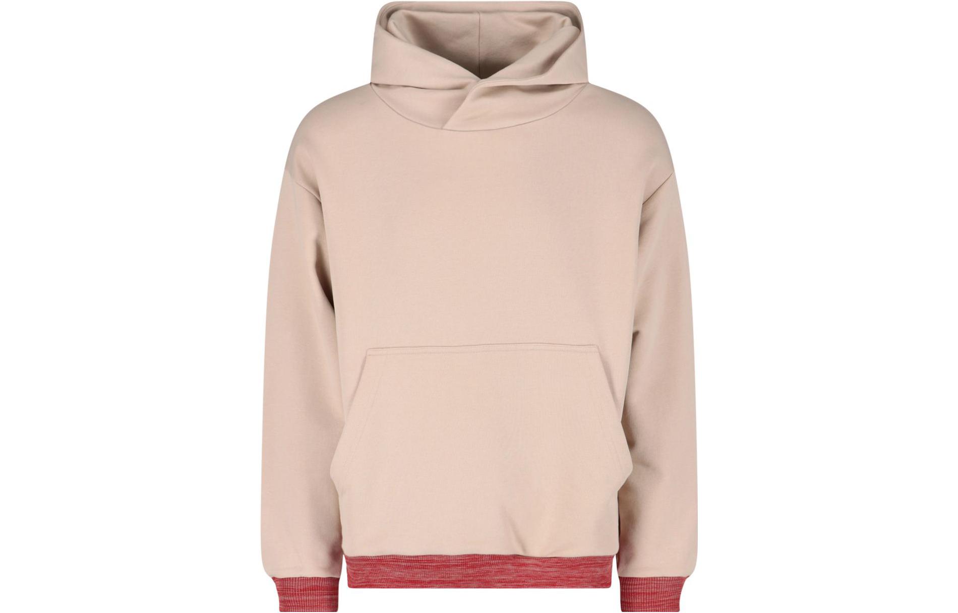 Vivienne Westwood SS22 Color-Block Back Print Hoodie Beige Casualwear 3I010003J002IPOC301