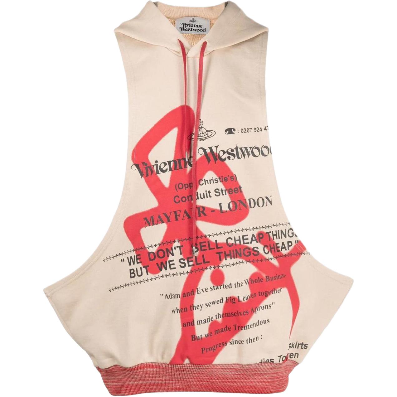 Vivienne Westwood SS22 Logo Graphic Sweatshirt Men’s Off-White 2I010004J002IC301PO