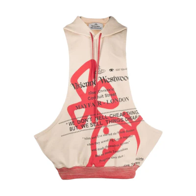 Vivienne Westwood SS22 Logo Graphic Sweatshirt Men’s Off-White 2I010004J002IC301PO