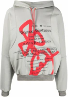 Vivienne Westwood SS22 Logo Print Long Sleeve Pullover Sweatshirt Grey Mens 2I010003J002I-M301PO Vivienne Westwood SS22 Logo Print Long Sleeve Pullover Sweatshirt Grey Mens 2I010003J002I-M301PO