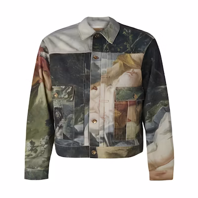 Vivienne Westwood SS23 Art Print Single-Breasted Jacket Unisex 39010001W0049O301