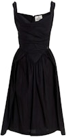 Vivienne Westwood SS23 Black Pleated Waist Sleeveless Dress. 1101032ZW009QSWN401 Vivienne Westwood SS23 Black Pleated Waist Sleeveless Dress. 1101032ZW009QSWN401