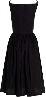 비비안 웨스트우드 SS23 블랙 플리츠 허리 슬리브리스 드레스. 1101032ZW009QSWN401 Lookbook 비비안 웨스트우드 SS23 블랙 플리츠 허리 슬리브리스 드레스. 1101032ZW009QSWN401