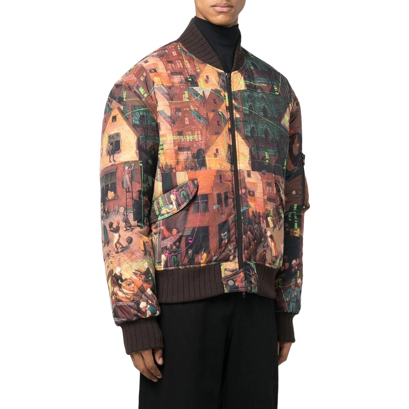 Lookbook Chaqueta Bomber Estampada Hombre Vivienne Westwood SS23. 33040004W005BMKO303