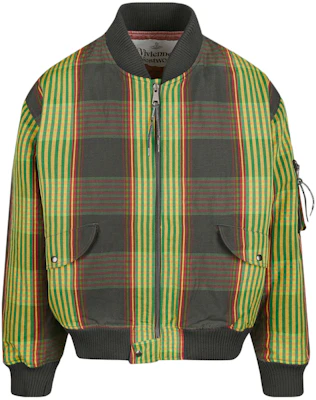 Vivienne Westwood SS24 格紋飛行夾克 男女同款 多色 長袖 33040004-W00RP-COMBAT-TARTAN Buy Vivienne Westwood SS24 格紋飛行夾克 男女同款 多色 長袖 33040004-W00RP-COMBAT-TARTAN