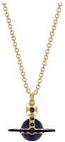 Vivienne Westwood Tiny Orb Enamel Pendant Necklace for Women - Gold. 6302039I-02R794 Vivienne Westwood Tiny Orb Enamel Pendant Necklace for Women - Gold. 6302039I-02R794