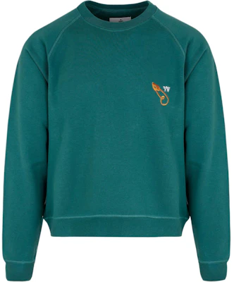 薇薇安·魏斯伍德男女通用純色圓領長袖汗衫 翡翠綠 3I010004-J0006-L401 Buy 薇薇安·魏斯伍德男女通用純色圓領長袖汗衫 翡翠綠 3I010004-J0006-L401