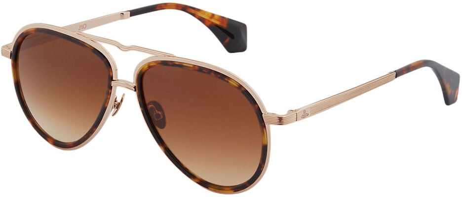 Vivienne Westwood Unisex Tortoiseshell Metal Aviator Sunglasses with Logo Design VW7025401-MET-ME-MC-GOLD Buy Vivienne Westwood Unisex Tortoiseshell Metal Aviator Sunglasses with Logo Design VW7025401-MET-ME-MC-GOLD