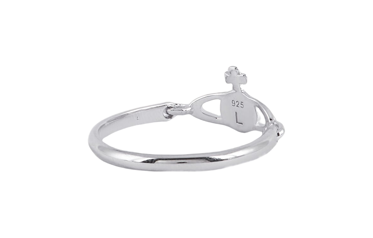 Shop Anillo Unisex Pareja Vivienne Westwood Vendome 3D Orb 925 Plata - Plateado. 6404001101P019P019