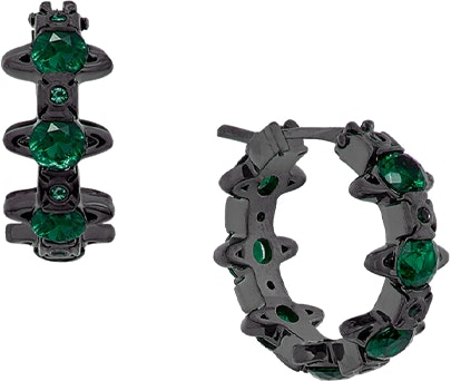 vivienne-westwood-warwick-earrings-black-brass-crystal-chain-orb-unisex-jewelry-6203007-t02-s139-ruthenium