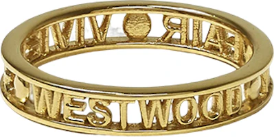 Lookbook Anillo de Plata 925 Grabado Vivienne Westwood Westminster para Hombre. 64040016R001R001
