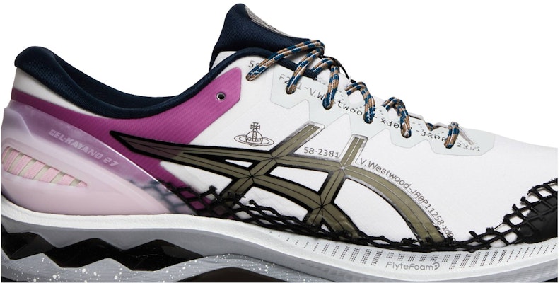 薇薇安·威斯伍德 x ASICS Gel Kayano 27 DE '白地衣岩' 1201A116-101 Order 薇薇安·威斯伍德 x ASICS Gel Kayano 27 DE '白地衣岩' 1201A116-101