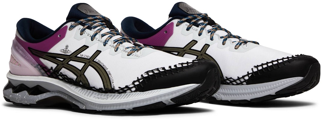 薇薇安·威斯伍德 x ASICS Gel Kayano 27 DE '白地衣岩' 1201A116-101 Cheap 薇薇安·威斯伍德 x ASICS Gel Kayano 27 DE '白地衣岩' 1201A116-101