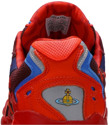 Vivienne Westwood x ASICS Gel Kayano 5 'Merah Klasik' 1021A166-600 Sizing Vivienne Westwood x ASICS Gel Kayano 5 'Merah Klasik' 1021A166-600