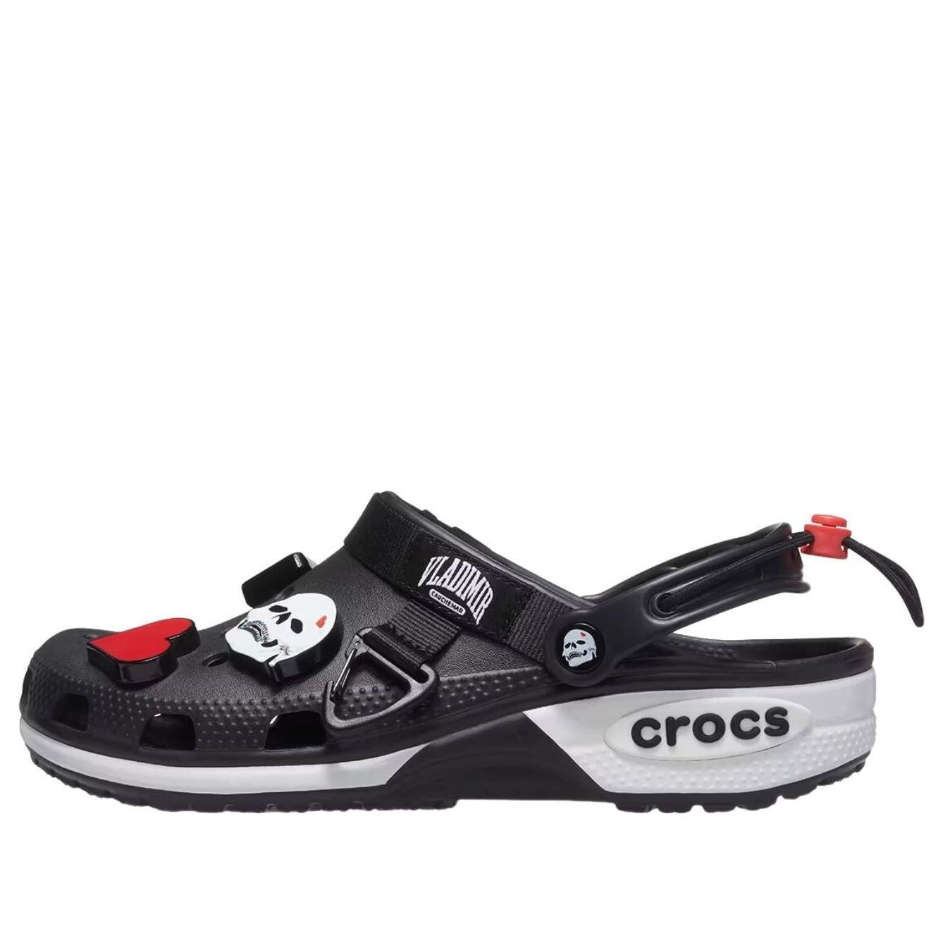Buy Crocs Clog 'Calavera Negra' de Vladimir Cauchemar 207357-90H