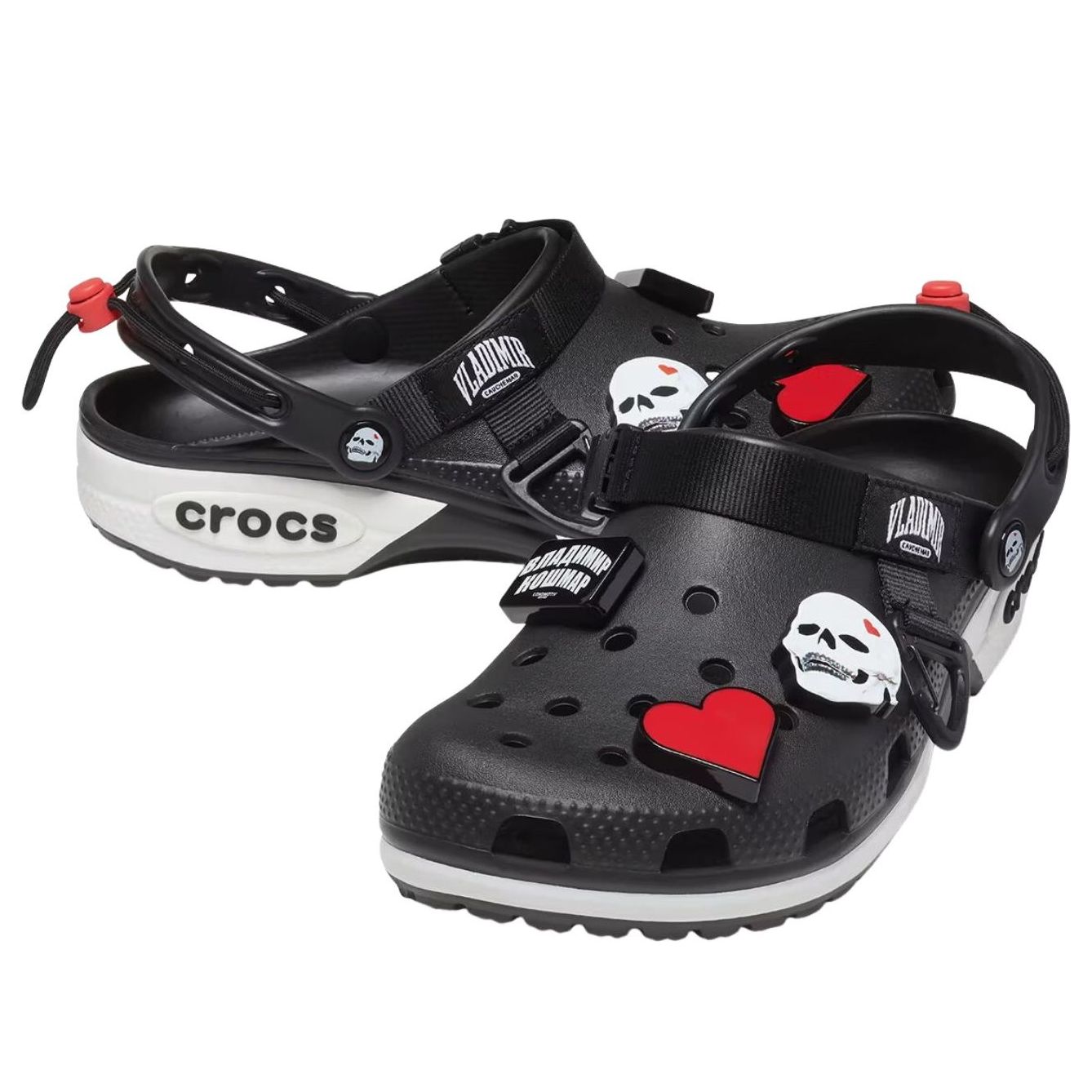 Order Crocs Clog 'Calavera Negra' de Vladimir Cauchemar 207357-90H