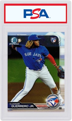 Vladimir Guerrero Jr. 2019 Bowman Chrome Rookie #73 Buy Vladimir Guerrero Jr. 2019 Bowman Chrome Rookie #73