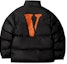 Buy Jaket Musim Dingin Unisex VLONE Classic Big V Logo Bordir Hitam Orange. VLCT21002