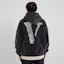 Details for Vlone 指紋大logo水洗寬版連帽衫 男女適穿 VLHD24004-BK