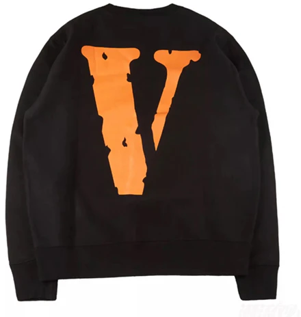 vlone-friends-crewneck-classic-big-v-logo-sweatshirt-black-orange-unisex-sw-1