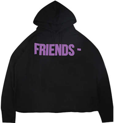 Vlone FRIENDS Series Hoodie Black Unisex Classic Large Logo Edition VLHD19002-BLACKPURPLE Buy Vlone FRIENDS Series Hoodie Black Unisex Classic Large Logo Edition VLHD19002-BLACKPURPLE