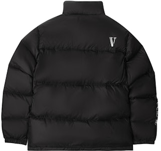 Jaket VLONE Gothic Logo Hitam/Putih Unisex Musim Sejuk Lengan Bersulam. VLCT21004 Lookbook Jaket VLONE Gothic Logo Hitam/Putih Unisex Musim Sejuk Lengan Bersulam. VLCT21004