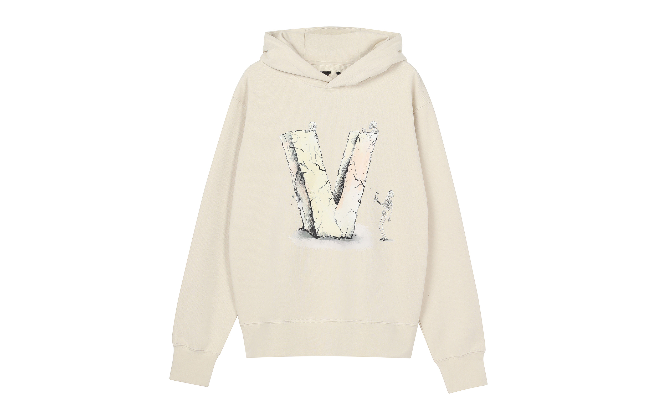 Vlone Halloween Hoodie Big Logo Embroidery Unisex Pullover Sweatshirt VLHD22002