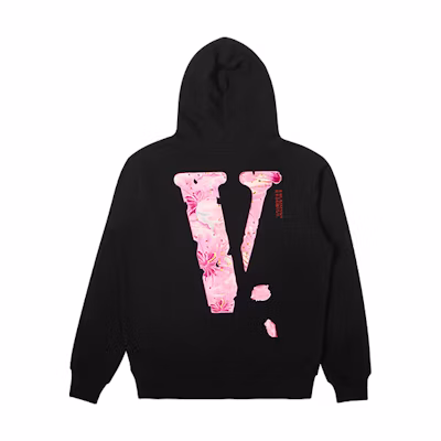 Vlone Sakura Cherry Blossom Logo Hoodie Unisex Pullover Sweatshirt VLHD22001